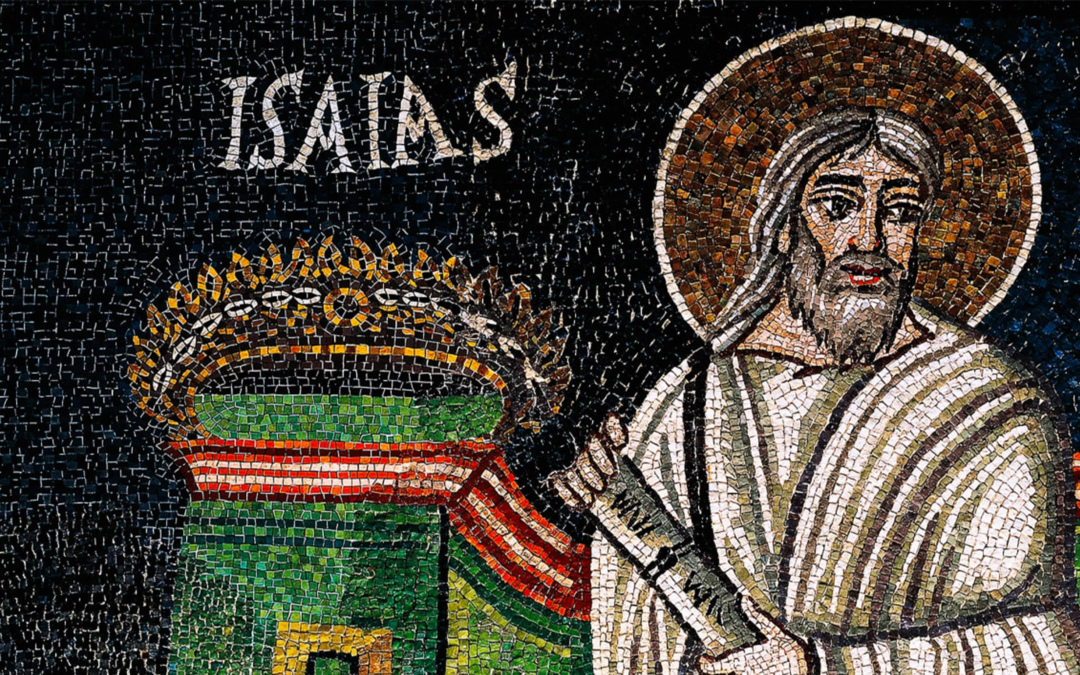 Mosaico del profeta Isaías